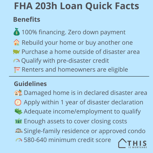 FHA 203h Quick Facts